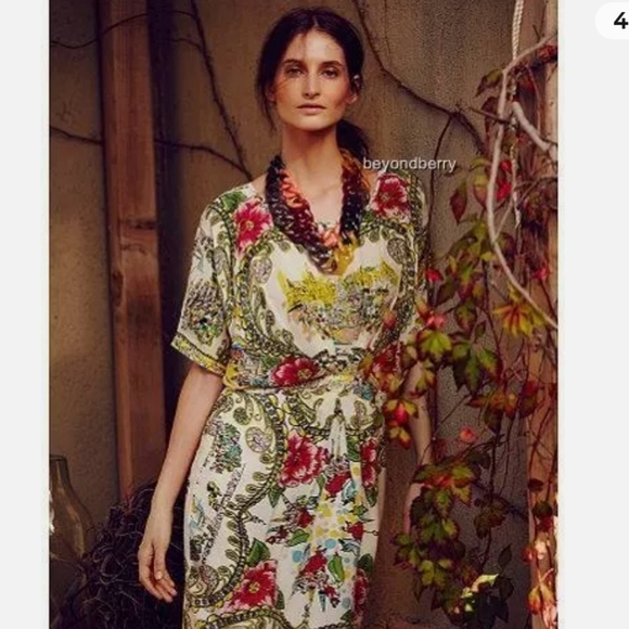 Anthropologie Dresses & Skirts - Anthropologie Collette Dinnigan Stunning Women's 100% Silk Dress Size 4